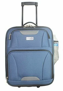 BoardingBlue 18" Frontier, Spirit, America Airlines Personal Item Under Seat Basic Luggage (navy) -suitcase shop 41WMGbhlu6L
