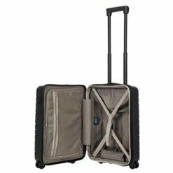 Bric's B|Y Ulisse Spinner Suitcase - 21 Inch Expandable Carry-On Luggage - Hard Exterior And TSA-Approved Lock - Black -suitcase shop 41WN5PzPlRL