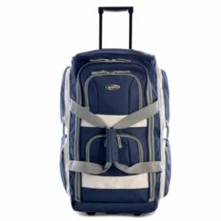 Olympia Luggage 29" 8 Pocket Rolling Duffel Bag, Navy, One Size 11 Olympia Luggage 29" 8 Pocket Rolling Duffel Bag, Navy, One Size -suitcase shop 41WcKI 2BsdDL