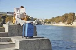 DELSEY Paris Comete 2.0 Hardside Expandable Luggage With Spinner Wheels, Purple, Carry-on 21 Inch -suitcase shop 41WiKTg 64L ef4b5cce 9b1e 4791 b78c 39eb815343ea