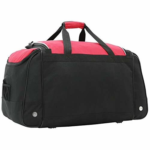 Travelers Club Adventure Travel Duffel Bag, Red, 28 Inch 8 Travelers Club Adventure Travel Duffel Bag, Red, 28 Inch - Image 6