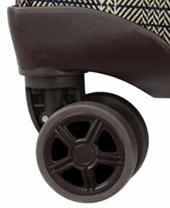 London Fog Brentwood II 4 Piece Set (with Under The Seat Bag), Cappuccino -suitcase shop 41XE8mLc vL