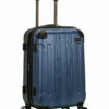 Rockland London Hardside Spinner Wheel Luggage, Blue, Carry-On 20-Inch -suitcase shop 41YCXsf2AYL