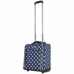 Heritage Travelware Albany Park 16" 600d Polka Dot Polyester 2-Wheel Underseater Carry-on 21 Heritage Travelware Albany Park 16" 600d Polka Dot Polyester 2-Wheel Underseater Carry-on -suitcase shop 41YvElOd8IL