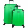 Kenneth Cole Reaction Out Of Bounds 2-Piece Hardside 4-wheel Spinner Luggage Set: 20" Carry-On & 28" Checked Suitcase, Kelly Green -suitcase shop 41 c gmkO1L