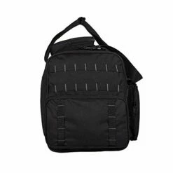 K-Cliffs Tactical Range Duffel Military Molle Gear Travel Sports Gym Bag Lockable Zippers With US Flag Patch 30 Inch Large Black -suitcase shop 41a8j wYDKL