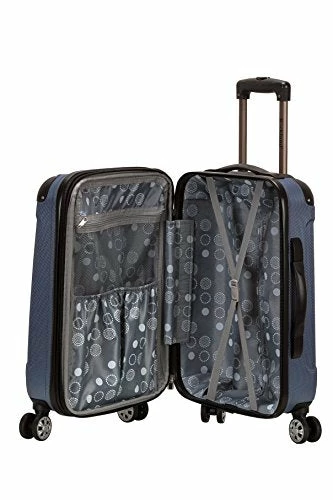 Rockland London Hardside Spinner Wheel Luggage, Blue, Carry-On 20-Inch 4 Rockland London Hardside Spinner Wheel Luggage, Blue, Carry-On 20-Inch - Image 2