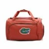 Zumer Sport Florida Gators Basketball Leather Travel Kit Duffel Gym Bag - Made From Genuine Basketball Materials - Shoulder Strap And Handles - Shoe Compartment - Orange -suitcase shop 41b QppnczL