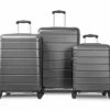 Luggage Sets Suitcase Lightweight TSA Lock Spinner Gray
