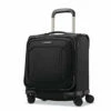 Samsonite Lineate Underseat Carry On Boarding Bag With Spinner Wheels, Obsidian Black -suitcase shop 41dLzUCP1 2BL