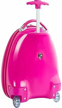 Heys Dora Hardside Girls Egg Shaped Wheeled Rolling 18 Inch Luggage For Kids -suitcase shop 41e6g GHkFS