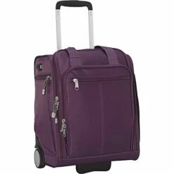 EBags Kalya Underseat Carry-on 2.0 With USB Port (Aubergine)