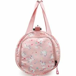 Choco Mocha Kids Duffle Bag For Girls Unicorn Duffle Bags For Girls Overnight Bag For Toddler Girl Duffel Bag Kids Travel Bags Weekender Weekend Bag For Little Teenage Girls Gym Bag Baby Sleepover Gift, Pink -suitcase shop 41eWD4GextS