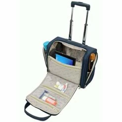 London Fog Knightsbridge II 15" 2-Wheel Under The Seat Bag, Sapphire -suitcase shop 41ejYDJir0L