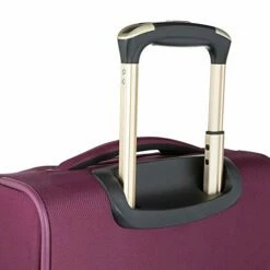 Cloe Carry-On 20 Inch Luggage With 360º-spinner Wheels In Burgundy Red Color -suitcase shop 41gHa7Ef5ML