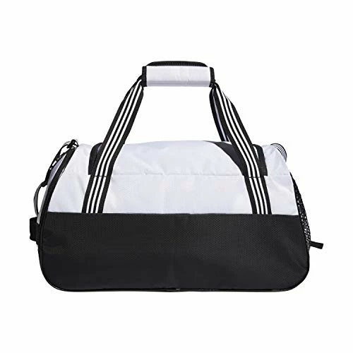 Adidas Womens Squad Duffel Bag White/ Black, One Size 5 Adidas Womens Squad Duffel Bag White/ Black, One Size - Image 3