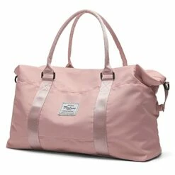 Travel Duffel Bag, Sports Tote Gym Bag, Shoulder Weekender Overnight Bag For Women