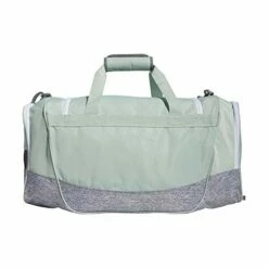 Adidas Defender III Medium Duffel Bag, Green Tint/White, One Size -suitcase shop 41h3sNkIs7L