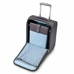 Samsonite SoLyte DLX Underseat Wheeled Carry-On (Mineral Grey) -suitcase shop 41hH3HlTftL