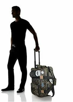 BoardingBlue Rolling Personal Item Under Seat Bag For Alaska, Delta, Wow, Sun Country Airlines