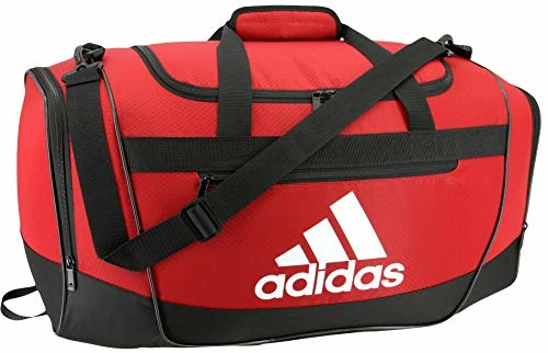 Adidas Unisex Defender III Medium Duffel Bag, Red/Black/White, Medium 3 Adidas Unisex Defender III Medium Duffel Bag, Red/Black/White, Medium