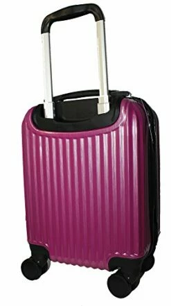 BoardingBlue China-US Airlines Spinner Free Carry On Under Seat Personal Item (Pink) -suitcase shop 41ipmQpd6LL
