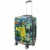 Ful Pokemon Pikachu 21 Inch Rolling Luggage, Hardshell Carry On Suitcase With Wheels, Multicolor (FBML0001-998)