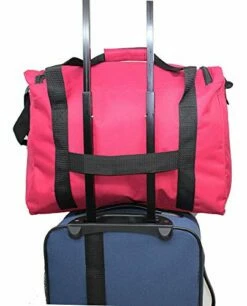 Boardingblue Under Seat 18" Duffel Bag Personal Item For Spirit & Frontier Airlines + Bonus.(Red -suitcase shop 41mnyHJCjVL