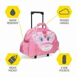 Bixbee Kids Luggage, Kids Luggage With Wheels For Girls & Boys With Telescoping Handle, Adjustable Strap And Pockets- Lightweight Kids Suitcase & Carry On Bag For Airport, Travel, Overnight In Unicorn 14 Bixbee Kids Luggage, Kids Luggage With Wheels For Girls & Boys With Telescoping Handle, Adjustable Strap And Pockets- Lightweight Kids Suitcase & Carry On Bag For Airport, Travel, Overnight In Unicorn -suitcase shop 41nZJY0cv5S