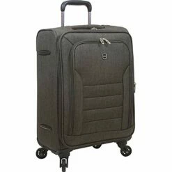 Dejuno Noir Lightweight 3-piece Spinner Luggage Set With Laptop Pocket-Grey, One Size -suitcase shop 41naZqPIvpL 24b35a17 16fc 43cf 9c1b b082d8b4f6d8