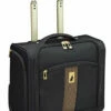 London Fog Langley 8 Wheel 15" Under The Seat Bag, Black -suitcase shop 41nlU6cB uL