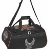 Harley Davidson Harley-Davidson Winged Eagle B&S Sports Duffel Bag W/Adjustable Strap - Black