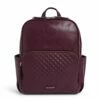 Vera Bradley Leather Carryall Backpack, Mulled Wine -suitcase shop 41nwST7BvVL