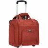 AmazonBasics Underseat Carry On Rolling Travel Luggage Bag - Red Quilted 2 AmazonBasics Underseat Carry On Rolling Travel Luggage Bag - Red Quilted -suitcase shop 41oh1nQSV8L