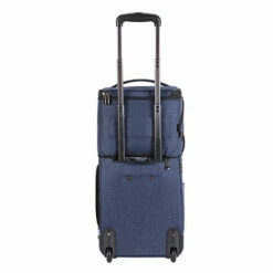 Travelers Club Luggage 16" Top Expandable Rolling Underseater W/USB Port, Blue Suitcase, Carry-On, Navy -suitcase shop 41p27o 2BFJdL e797b7c8 8abd 432d 8996 a714d3b3f64a