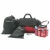 Travelers Club 4 Piece Gym Duffel And Accessory Set, Red -suitcase shop 41pNMpjr0IL