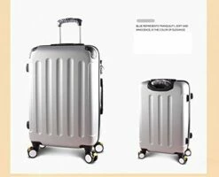 26 Inch Trolley Case/Bags Woman Travel Suitcase With Wheels Rolling Carry On Luggage,B,24 -suitcase shop 41qsWUMRj5L