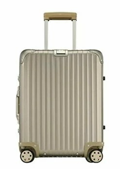 Rimowa Topas Titanium Carry On Luggage IATA 21" Inch Multiwheel 32L Suitcase - Champagne -suitcase shop 41rq1wDLK7L
