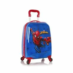 Heys Marvel-Spiderman Boys Hardside Spinner Rolling Luggage For Kids - 18 Inch -suitcase shop 41tdW38H9OS