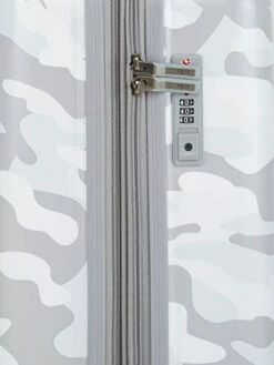 Heys Black Camo 21" Carry On Spinner Luggage (White) -suitcase shop 41tunKUSr2L