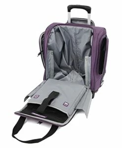 Travelpro Skypro Lightweight Airline Size Carry On Luggage Trolley Suitcase (Orchid Purple, 2-Wheel Underseat Bag) 13 Travelpro Skypro Lightweight Airline Size Carry On Luggage Trolley Suitcase (Orchid Purple, 2-Wheel Underseat Bag) -suitcase shop 41uLWA6dl1L