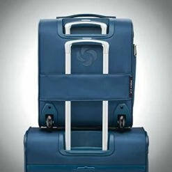 Samsonite SoLyte DLX Underseat Wheeled Carry-On (Mediterranean Blue) -suitcase shop 41uwz8gluZL