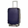 Seller-Wu 20/22/24/26/28Inch Rolling Luggage Lightweight Travel Suitcase On Wheels,Navy Blue Frame,24 -suitcase shop 41vUNQALHbL