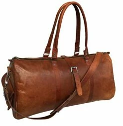 Leather Travel Duffle Bag Gym Overnight Weekend Luggage Carry On Airplane Underseat Bag 8 Leather Travel Duffle Bag Gym Overnight Weekend Luggage Carry On Airplane Underseat Bag -suitcase shop 41vXqFxIeXL