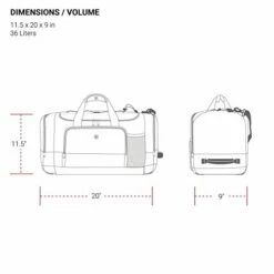 SwissGear 20" Duffel Bag | Gym Bag | Travel Duffle Bags | Men's And Women's - Grey/Black -suitcase shop 41w5Q4xNvCL