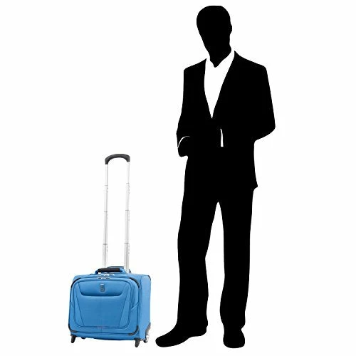 Travelpro Luggage Maxlite 5 16" Lightweight Carry-on Rolling Tote Suitcase, Azure Blue 8 Travelpro Luggage Maxlite 5 16" Lightweight Carry-on Rolling Tote Suitcase, Azure Blue - Image 6