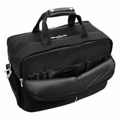 McKleinUSA Avondale, 1680D Ballistic Nylon With Leather Trim, 22" Nylon, Triple Compartment, Carry-All, Travel, Laptop Duffel, Black (78905) 9 McKleinUSA Avondale, 1680D Ballistic Nylon With Leather Trim, 22" Nylon, Triple Compartment, Carry-All, Travel, Laptop Duffel, Black (78905) -suitcase shop 41wMrCIGY3L