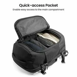 Tomtoc Travel Backpack 40L, TSA Friendly Flight Approved Carry-on Luggage Hand Backpack, Water-resistant Lightweight Business Rucksack, Durable Large Weekender Bag Daypack Fits 17.3 Inch Laptop -suitcase shop 41wO7PlMdcL