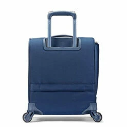 Samsonite Flexis Underseat Carry On Luggage With Spinner Wheels, Carbon Blue -suitcase shop 41weiFp4eIL