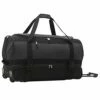 Travelers Club Pinnacle Travel Rolling Duffel Bag, Dark Grey, Checked-Large 30-Inch -suitcase shop 41wf2vKGWyL